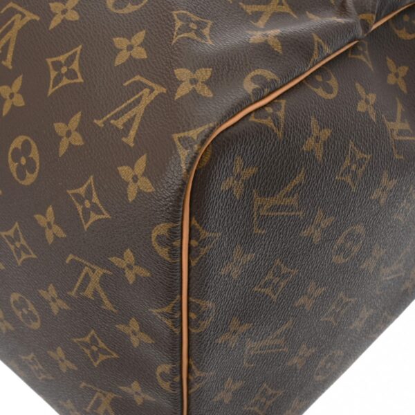 800000128250000 10 Louis Vuitton Keepall 55 Monogram Bag Brown