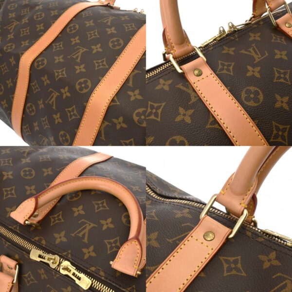 800000128250000 11 c Louis Vuitton Keepall 55 Monogram Bag Brown