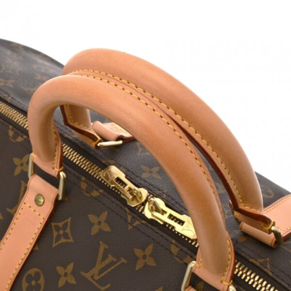 800000128250000 4 Louis Vuitton Keepall 55 Monogram Bag Brown