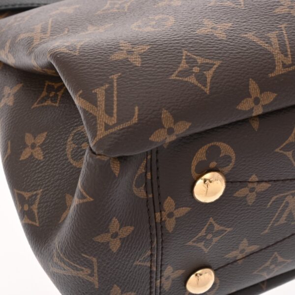 800000128261000 8 Louis Vuitton Pallas Shopper Monogram Tote Bag Black