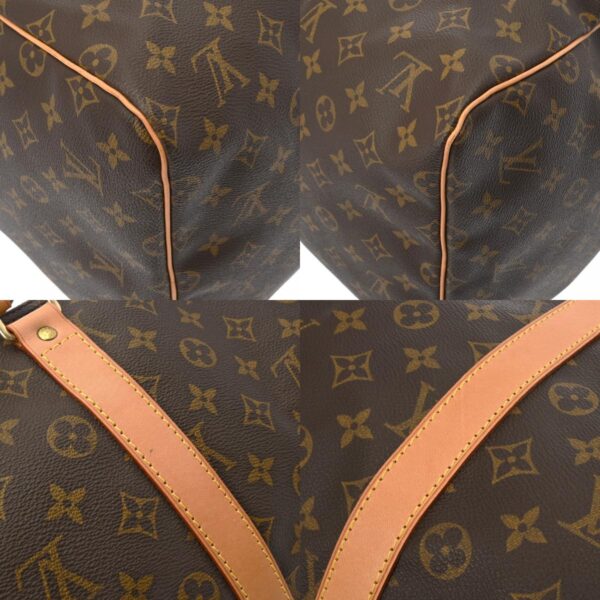 800000128262000 10 c Louis Vuitton Keepall 55 Monogram Bag Brown