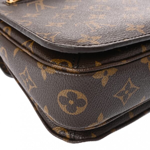 800000128281000 7 Louis Vuitton Pochette Metis 2WAY Monogram Handbag Brown