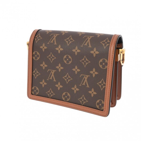 800000128388000 2 Louis Vuitton Reverse Dauphine MINI Shoulder Bag Brown