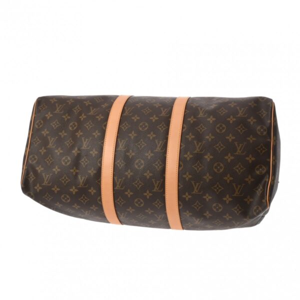 800000128389000 5 Louis Vuitton Monogram Keepall 50 Bag Brown