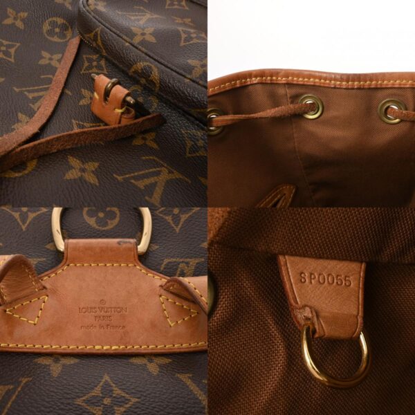 800000128399000 24 c Louis Vuitton Montsouris MM Monogram Rucksack Brown