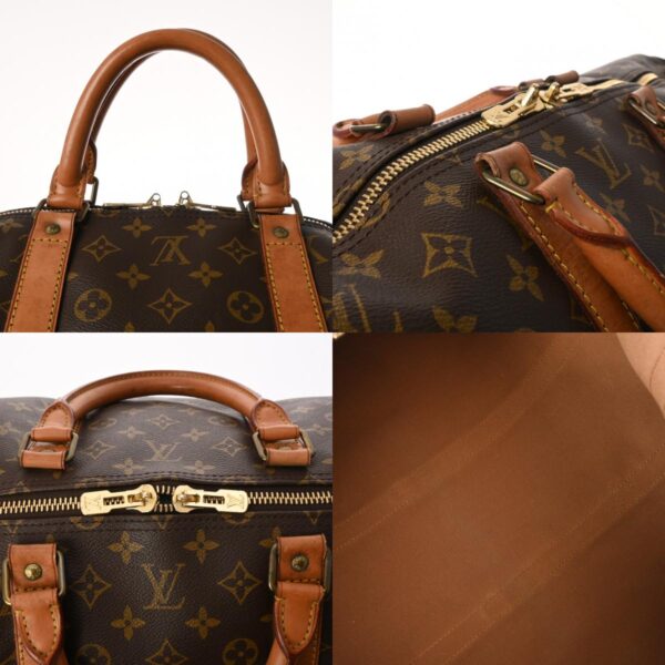 800000128425000 19 c Louis Vuitton Monogram Keepall 55 Bag Brown