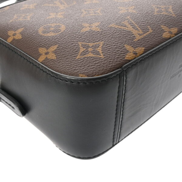 800000128427000 8 Louis Vuitton Monogram Saintonge Shoulder Bag Black