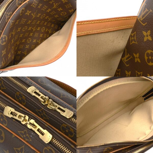 800000128438000 16 c Louis Vuitton Reporter GM Monogram Shoulder Bag Brown