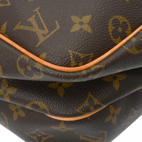 800000128438000 6 Louis Vuitton Reporter GM Monogram Shoulder Bag Brown