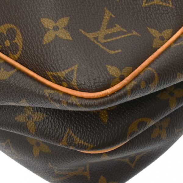 800000128438000 7 Louis Vuitton Reporter GM Monogram Shoulder Bag Brown