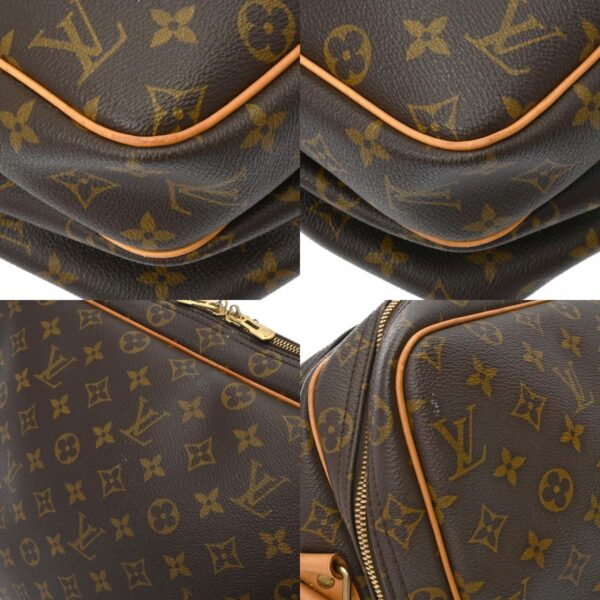 800000128438000 8 c Louis Vuitton Reporter GM Monogram Shoulder Bag Brown