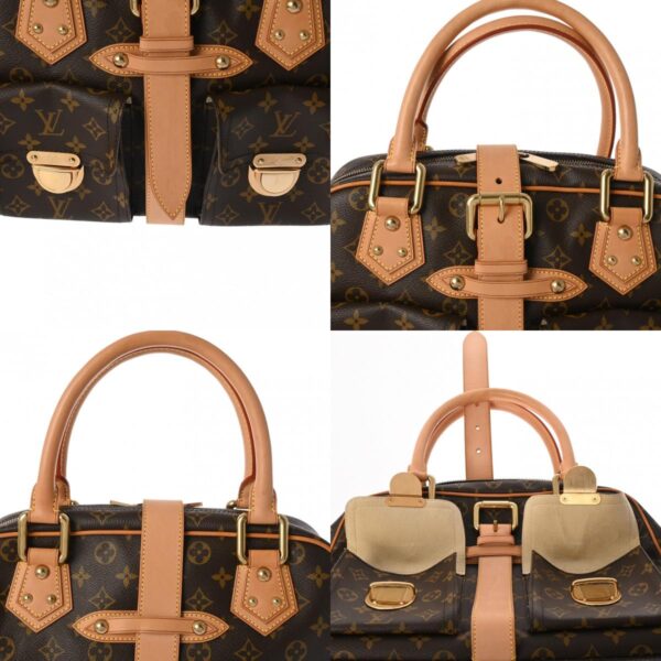 800000128457000 12 c Louis Vuitton Manhattan GM Monogram Handbag Brown