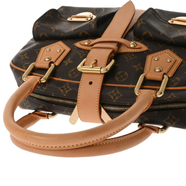 800000128457000 3 Louis Vuitton Manhattan GM Monogram Handbag Brown