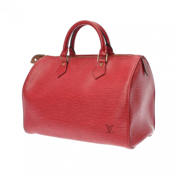 800000128478000 2 Louis Vuitton Epi Speedy 30 Leather Handbag Red