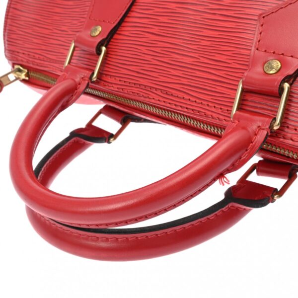 800000128478000 3 Louis Vuitton Epi Speedy 30 Leather Handbag Red