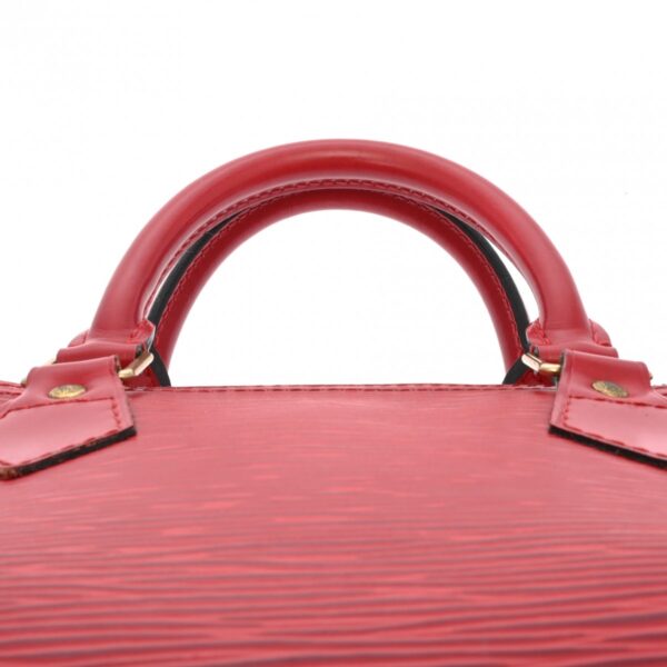 800000128478000 4 Louis Vuitton Epi Speedy 30 Leather Handbag Red