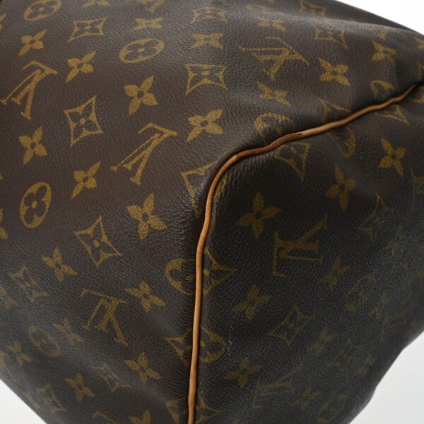 800000128491000 8 Louis Vuitton Monogram Keepall 55 Bag Brown