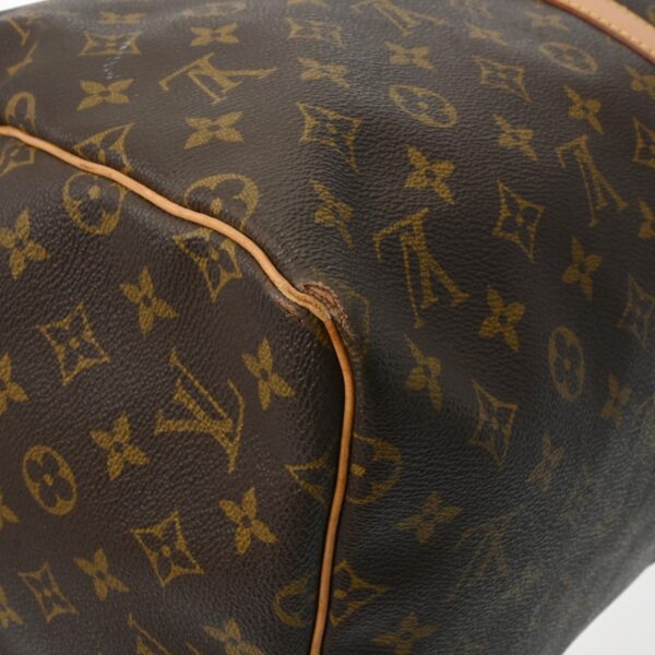 800000128491000 9 Louis Vuitton Monogram Keepall 55 Bag Brown