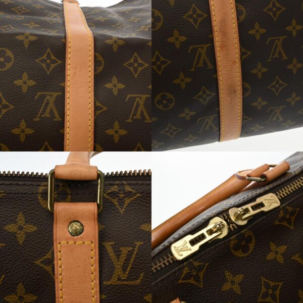 800000128498000 10 c Louis Vuitton Monogram Keepall 50 Bag Brown