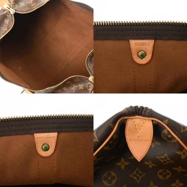 800000128498000 14 c Louis Vuitton Monogram Keepall 50 Bag Brown