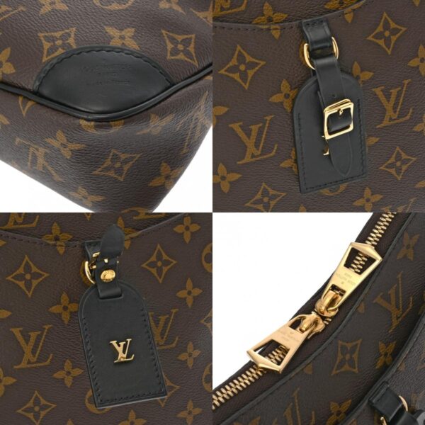 800000128516000 10 c Louis Vuitton Odeon NM PM Monogram Shoulder Bag Noir Black