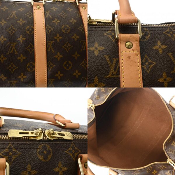 800000128524000 11 c Louis Vuitton Monogram Keepall 45 Bag Brown