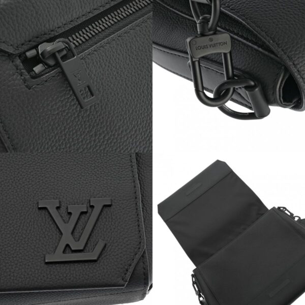 800000128528000 15 c Louis Vuitton Takeoff Messenger Noir Black