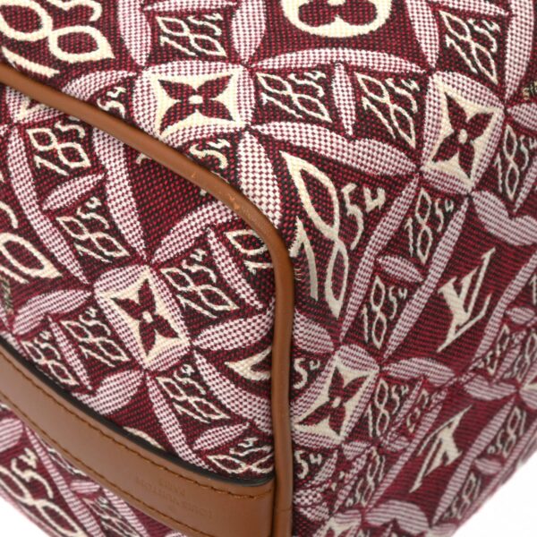 800000128529000 7 Louis Vuitton Speedy Bandouliere 25 Jacquard 2Way Bag Bordeaux