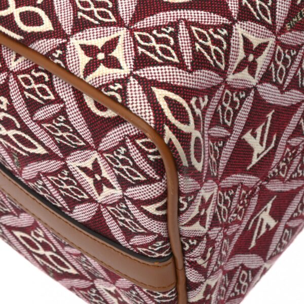 800000128529000 9 Louis Vuitton Speedy Bandouliere 25 Jacquard 2Way Bag Bordeaux