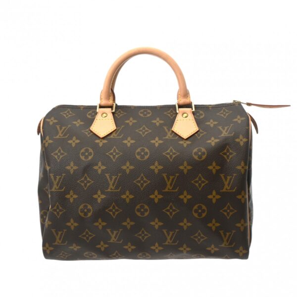 800000128532000 1 Louis Vuitton Speedy 30 Monogram Handbag Brown