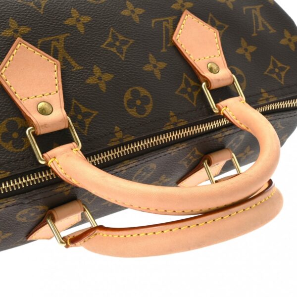 800000128532000 4 Louis Vuitton Speedy 30 Monogram Handbag Brown