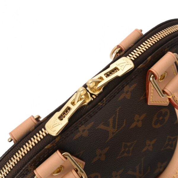 800000128539000 11 Louis Vuitton Monogram Alma BB 2WAY Handbag Brown