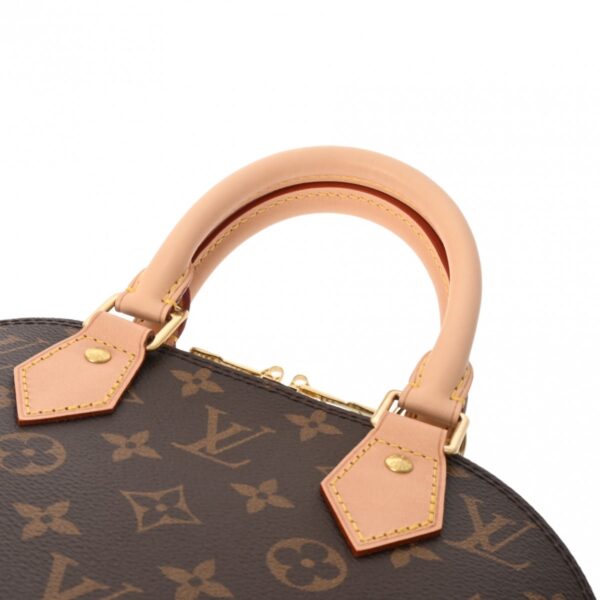 800000128539000 4 Louis Vuitton Monogram Alma BB 2WAY Handbag Brown