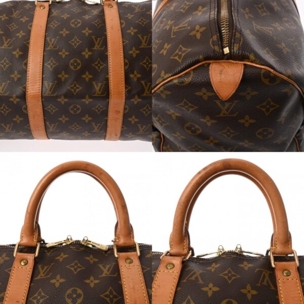 800000128546000 15 c Louis Vuitton Monogram Keepall 50 Bag Brown