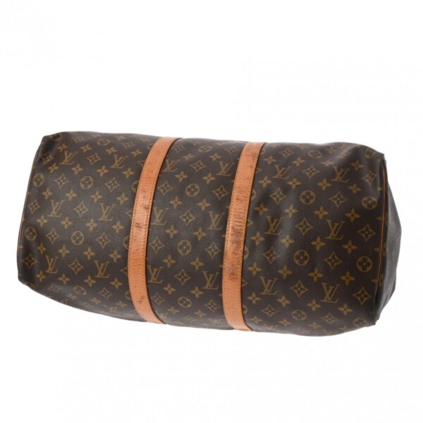 800000128546000 5 Louis Vuitton Monogram Keepall 50 Bag Brown