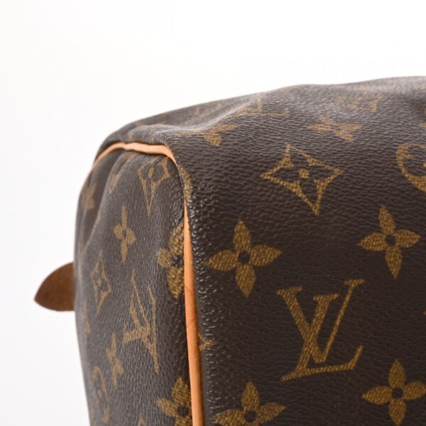 800000128547000 6 Louis Vuitton Speedy 30 Monogram Handbag Brown