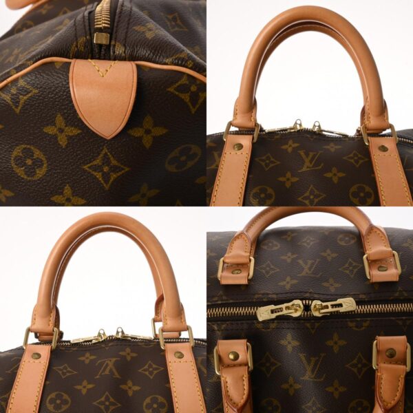 800000128557000 17 c Louis Vuitton Monogram Keepall 55 Bag Brown