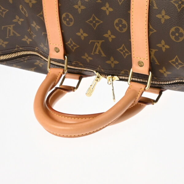 800000128557000 3 Louis Vuitton Monogram Keepall 55 Bag Brown