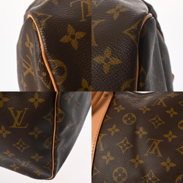 800000128557000 8 c Louis Vuitton Monogram Keepall 55 Bag Brown