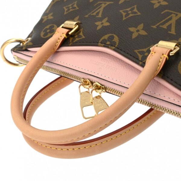 800000128573000 3 Louis Vuitton Monogram Pallas BB 2WAY Handbag Pink