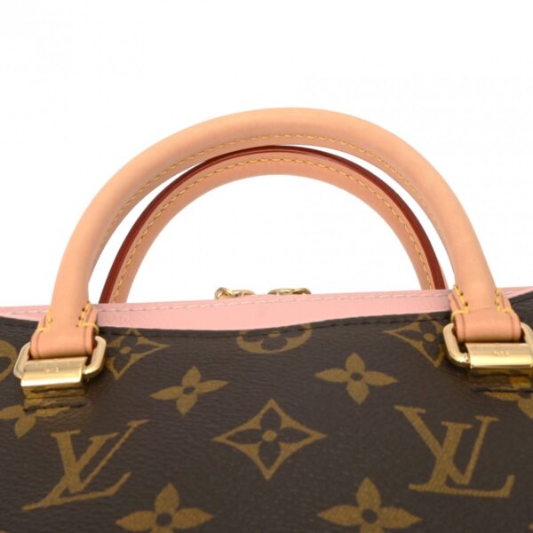 800000128573000 4 Louis Vuitton Monogram Pallas BB 2WAY Handbag Pink