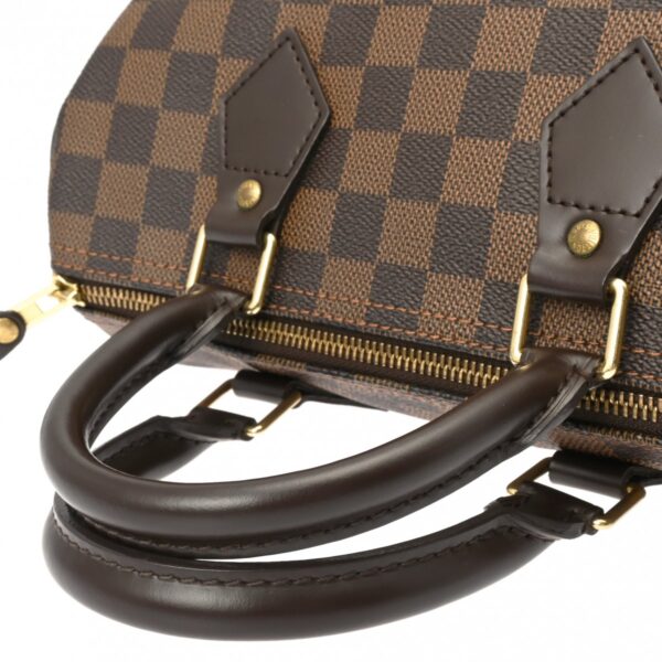 800000128608000 3 Louis Vuitton Damier Speedy 25 Handbag Brown