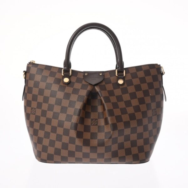 800000128609000 1 Louis Vuitton Damier Sienna MM Handbag Brown