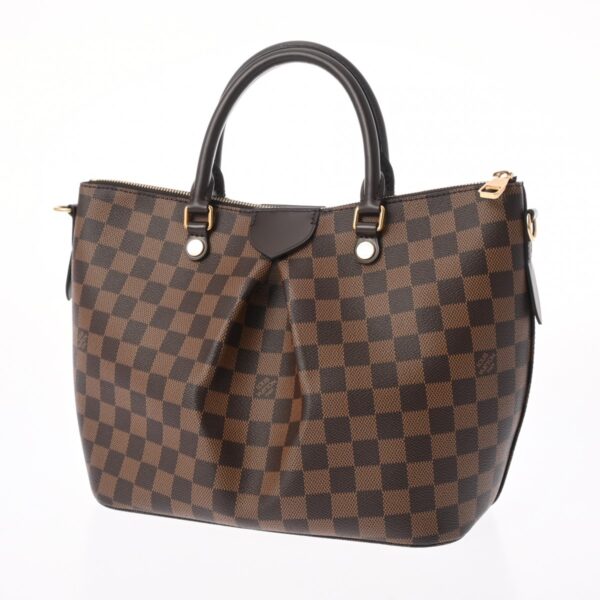 800000128609000 2 Louis Vuitton Damier Sienna MM Handbag Brown