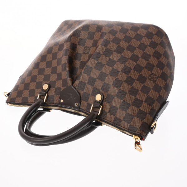 800000128609000 3 Louis Vuitton Damier Sienna MM Handbag Brown