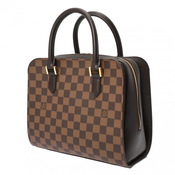 800000128614000 2 Louis Vuitton Damier Triana Handbag Brown