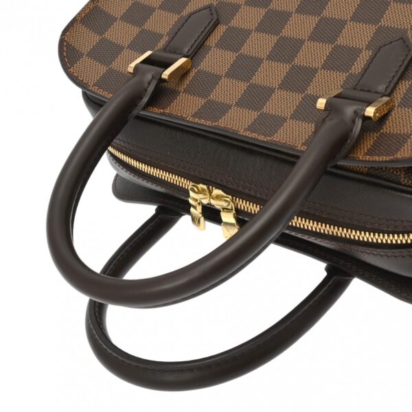 800000128614000 3 Louis Vuitton Damier Triana Handbag Brown