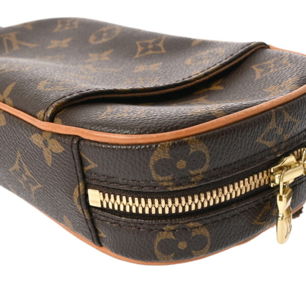 800000128621000 8 Louis Vuitton Monogram Pochette Ganju Body Bag Brown