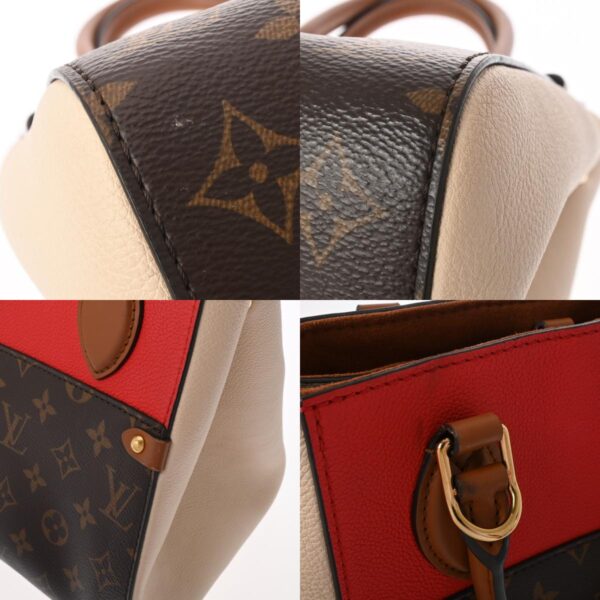 800000128631000 9 c Louis Vuitton Monogram Fold Tote PM 2WAY Tote Bag Black