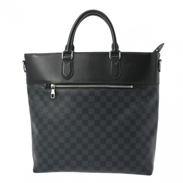 800000128646000 1 Louis Vuitton Damier Ecobalt Newport Tote Handbag Navy